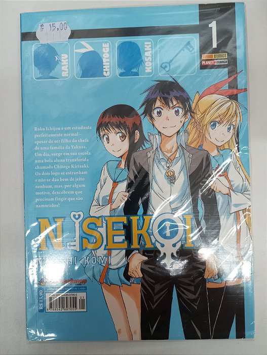 Gibi Nisekoi 1 Autor Naoshi Komi [usado]