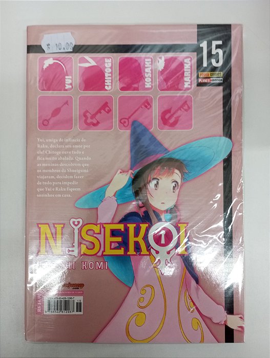 Gibi Nisekoi 15 Autor Naoshi Komi [seminovo]
