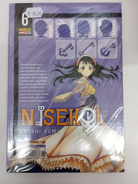Gibi Nisekoi 6 Autor Naoshi Komi [seminovo]