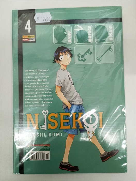 Gibi Nisekoi 4 Autor Naoshi Komi [seminovo]