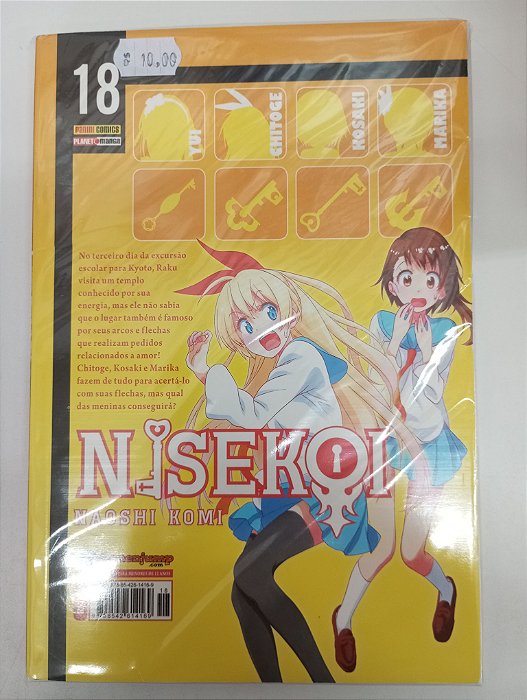 Gibi Nisekoi 18 Autor Naoshi Komi [seminovo]
