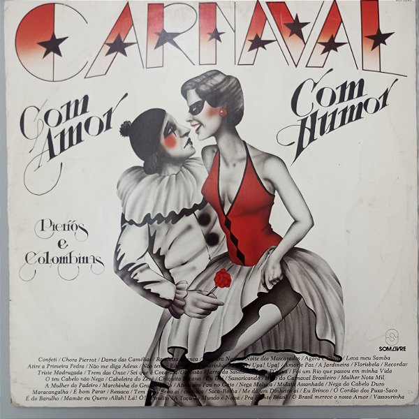 Disco de Vinil Carnaval com Amor , Carnaval com Humor Interprete Varios (1981) [usado]