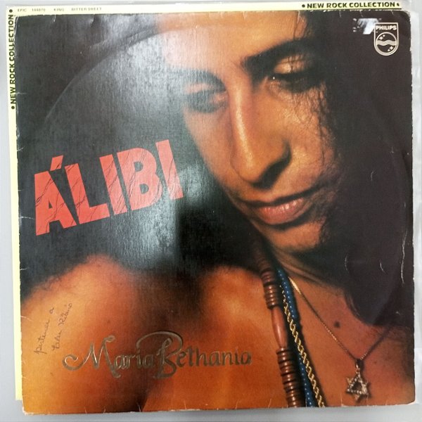 Disco de Vinil Maria Bethãnia - Alibi Interprete Maria Bethãnia (1978) [usado]