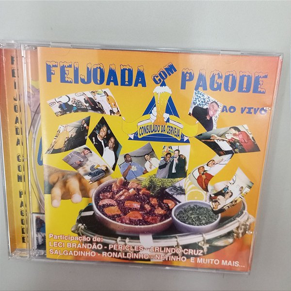 Cd Feijoada com Pagode ao Vivo Interprete Varios [usado]