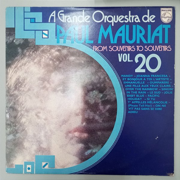 Disco de Vinil Paul Mauriat - a Grande Orquestra de Paul Mauriat Interprete Paul Mauriat e Orquestra (1975) [usado]