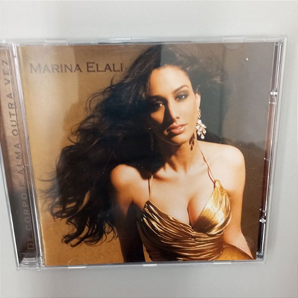 Cd Marina Elali - de Corpo Alma Outra Vez Interprete Marina Elali [usado]
