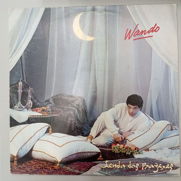 Disco de Vinil Wando - Tenda dos Prazeres Interprete Wando (1990) [usado]