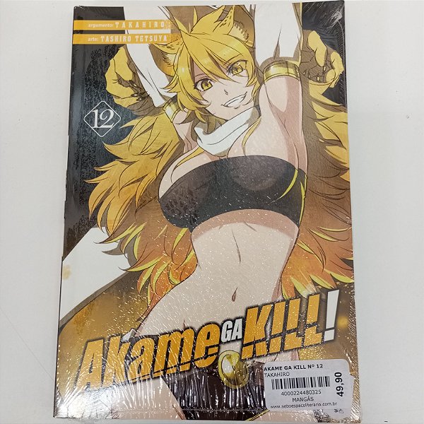 Gibi Akame Ga Kill Nº 12 Autor Takahiro [novo]