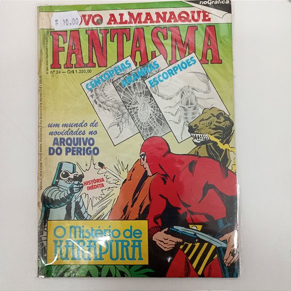 Gibi Fantasma 24 Autor Rio Grafica [usado]