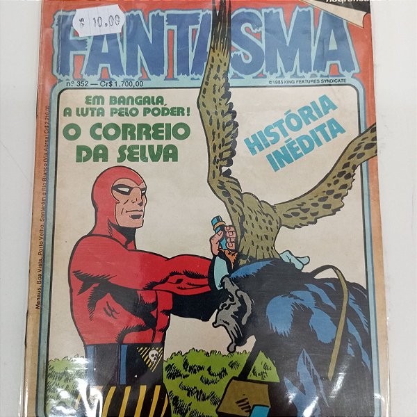 Gibi Fantasma 352 Autor Rio Grafica [usado]