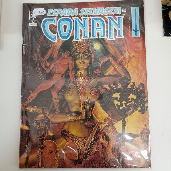 Gibi a Espada Selvagem de Coinan Autor Abril 63 [usado]