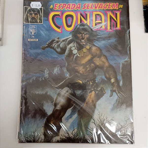 Gibi a Espada Selvagem de Conan 74 Autor Abril Jovem [usado]