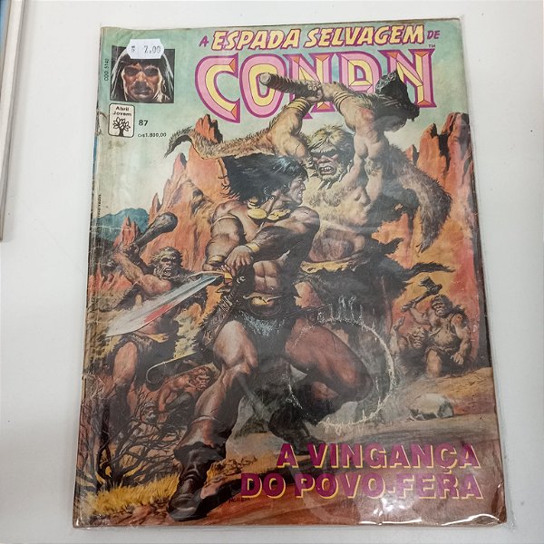 Gibi a Espada de Conan 87 Autor Conan 87/a2bril Jovem [usado]