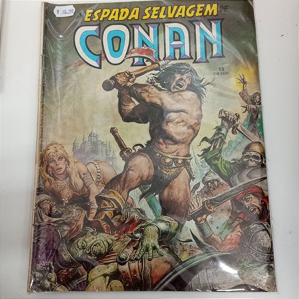 Gibi a Espada Selvagem de Conan 13 Autor Conan 13 /abril [usado]