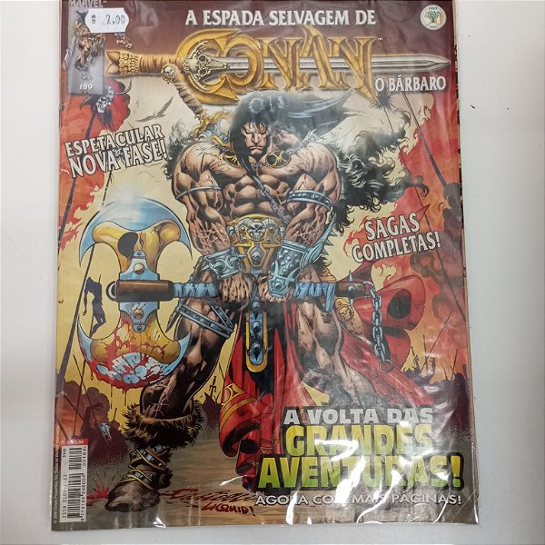Gibi a Espada Selvagem de Conan 189 Autor Conan 189 [usado]