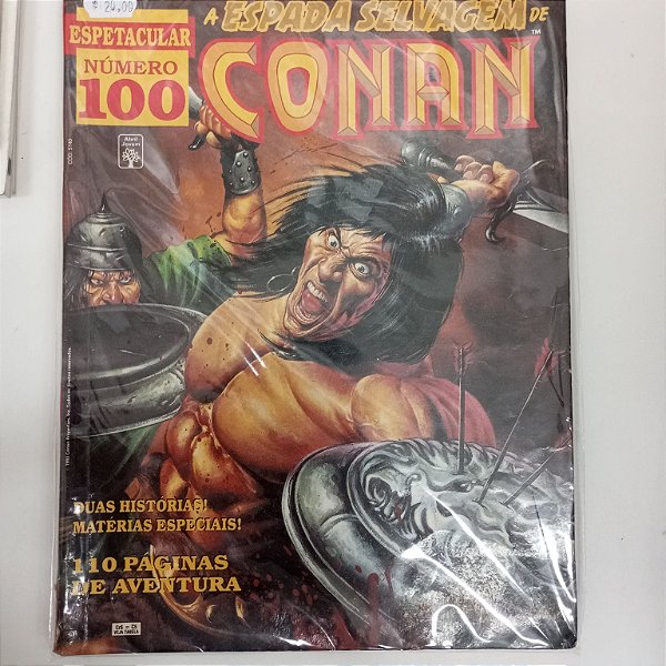 Gibi a Espada Selvagem de Conan 100 Autor Conan 100 /abril [usado]