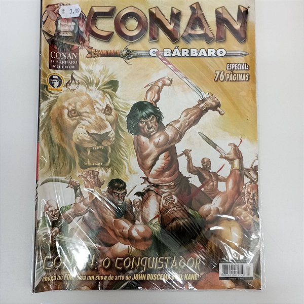 Gibi Conan o Babaro 73 Autor Mythos [usado]