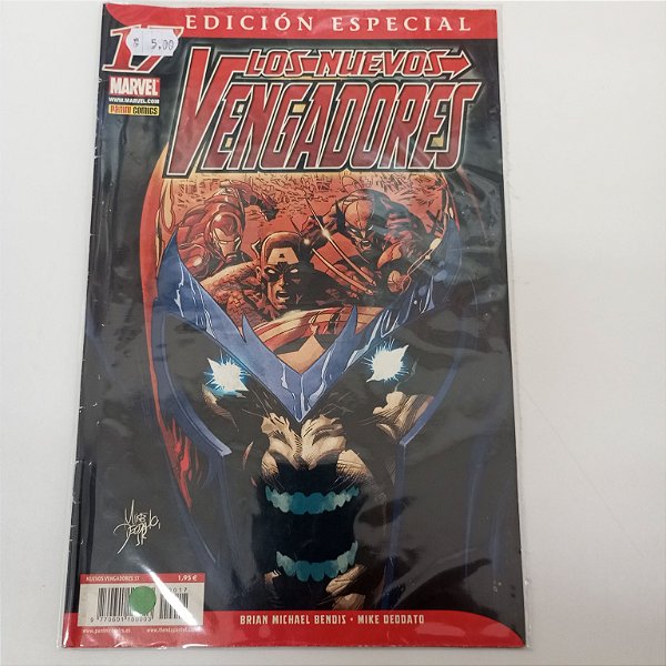 Gibi Los Uevos Vengadores 17 Autor Brian Michael Bendis .mike Deddato [usado]