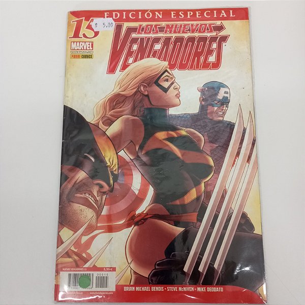 Gibi Los Nuevos Vengadores 15 Autor Brian Michael Bendis - Steve Mcbniven [usado]