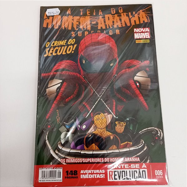 Gibi Homem-aranha 006 - a Teia do Homem Aranha Autor Marvel 006 [usado]