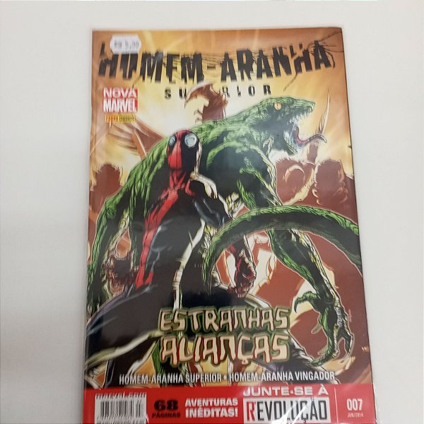 Gibi Homem-aranha Superior #7 Autor Marvel 007 (2014) [usado]