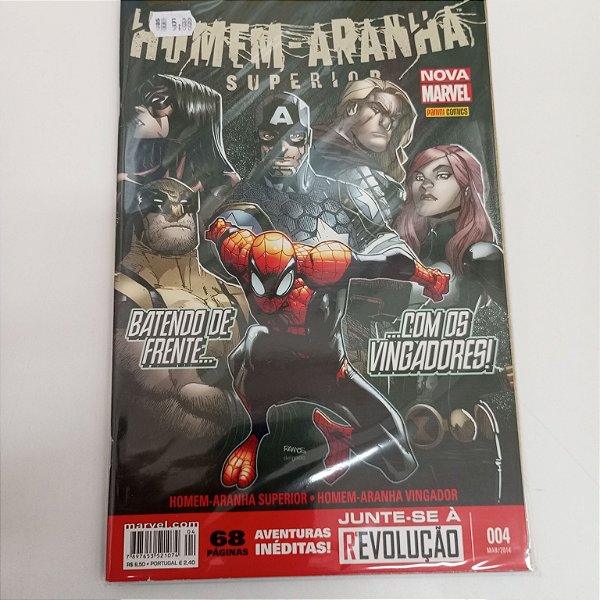 Gibi Homem-aranha 004 Autor Marvel 004 (2014) [usado]