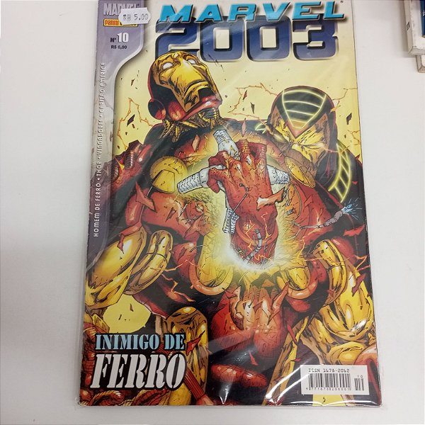 Gibi Marvel 2003 - Nº 10 Autor Panini 10 [usado]