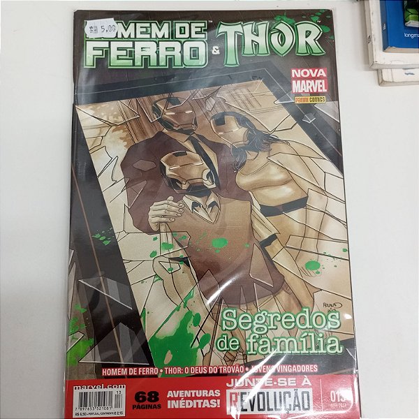 Gibi Homem de Ferro e Thor 013 Autor Marvel 013 (2014) [usado]