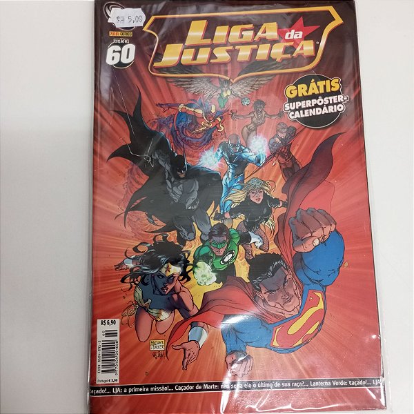 Gibi Liga da Justiça 60 Autor Panini 60 [usado]