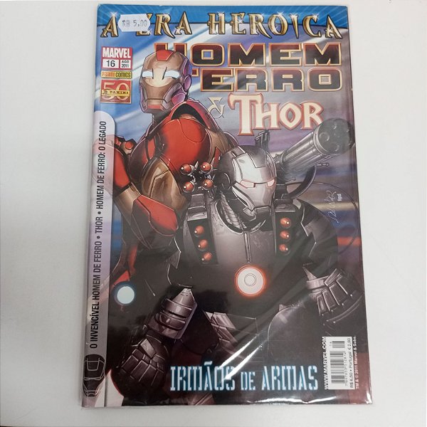 Gibi Homem de Ferro & Thor #16 Autor (2011) [usado]