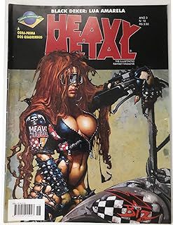 Gibi Heavy Metal 18 Black Deker Lua Amarela Autor Biz (1988) [usado]