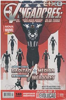 Gibi Capitão América e os Poderosos Vingadores Autor Marvel (2016) [usado]