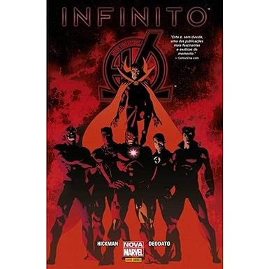 Gibi Novos Vingadores: Infinito Autor Hickman Deodato (2017) [seminovo]