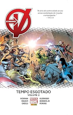 Gibi os Vingadores: Tempo Esgotado Vol.2 Autor Hickamn Walkmer Caselli e Outros (2018) [seminovo]