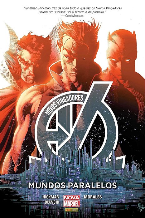Gibi Novos Vingadores: Mundos Paralelos Autor Jonathan Hickman (2017) [seminovo]