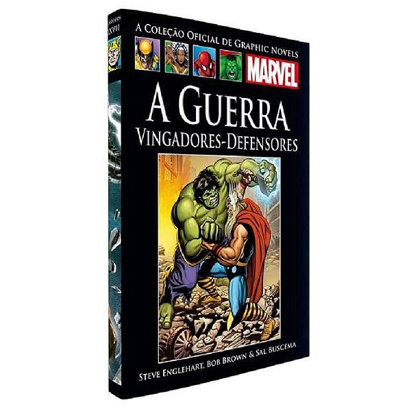 Gibi a Guerra Vingadores- Defensores Autor Steve Eneghlehart , Bob Brown (2017) [seminovo]
