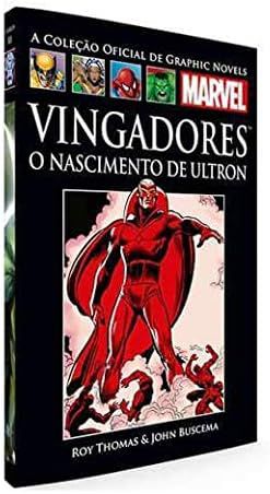 Gibi Marvel Vingadores o Nascimento de Ultron Autor Roy Thomas e John Buscema (2016) [seminovo]