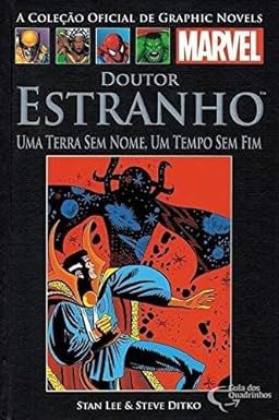 Gibi Doutor Estranho - Uma Terra sem Nome, um Tempo sem Fim - Clássicos N° 3 Autor Stan Lee e Stve Ditko (2015) [seminovo]