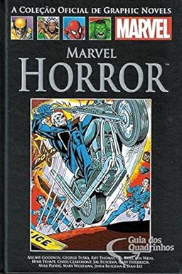 Gibi Marvel Horror Capa Dura Autor Archie Goodwin e Outfros (2017) [seminovo]