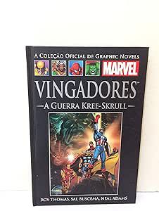 Gibi Marvel Vingadores - a Guerra Kree - Skrull Autor Roy Thomas , Sal Buscema e Neal Adams (2017) [seminovo]