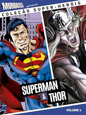 Gibi Coleção Super-heróis Volume 4: Superman e Thor Autor Europa (2017) [seminovo]