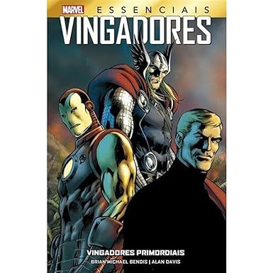 Gibi Vingadores Primordiais: Marvel Essenciais Autor Brian Michael Bendis /alan Davis (2002) [seminovo]