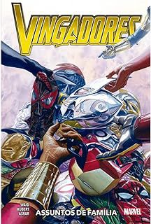 Gibi Vingadores por Mark Waid Vol.02: Nova Marvel Deluxe Autor Waid Kubert Asrar (2022) [seminovo]