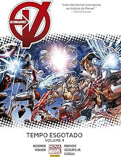 Gibi os Vingadores Vol.4 - Tempo Esgotado Autor Hickman Walker /mathewdeodato Jr. (2018) [seminovo]