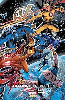 Gibi Novos Vingadores: um Mundo Perfeito Autor Hickman ,schiti Walker (2018) [seminovo]