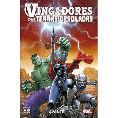 Gibi Vingadores das Terras Desoladas Autor Brisson Scharf Menon (2021) [seminovo]