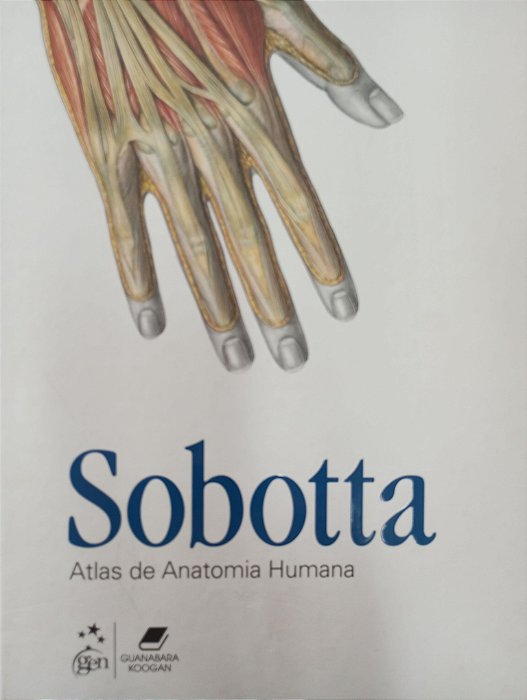 Livro Sobotta: Atlas de Anatomia Humana - 3 Volumes: Anatomia Geral e Sistema Muscular, Órgãos Internos, Cabeça, Pescoço e Neuroanatomia Autor Sobotta, Johannes (2015) [usado]