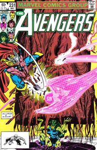 Gibi The Avengers #231 Autor Vários (1983) [usado]