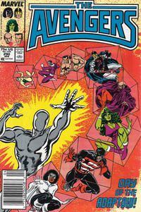 Gibi The Avengers #290 Autor Vários (1989) [usado]