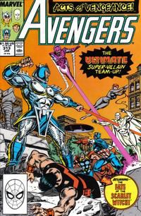 Gibi The Avengers #313 Autor Vários (1990) [usado]